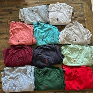 Lot of 11 Polo Ralph Lauren XL Tees